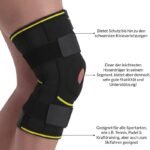 Novamed Leichte Kniebandage mit Gelenkschienen - Görsel 5