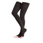 NOVAMED Vein comfort Stützstrümpfe bis zur Leiste- Druckklasse 1 Offene Fußspitze NV.630 - Görsel 3